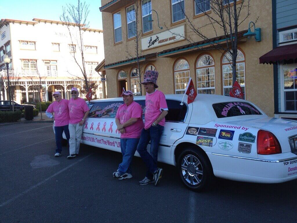 4 Guys, A Limo and a Fundraiser